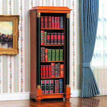 Biedermeier bogskab KIT ubh. excl.bøger