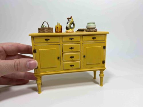 Bidermeier skænk KIT ubh. uden deco