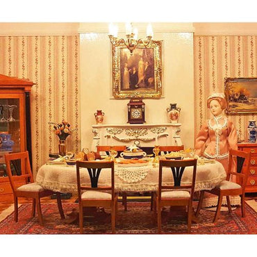 Bidermeier Spisebord m/ ekstra plade KIT ubh.