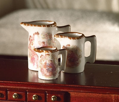 Porcelænskander  "Pictorial"design  3 stk.