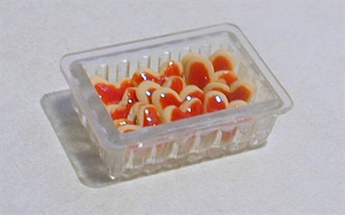 Skål m / slik, plast