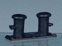 Fortøjnings-piller / metal