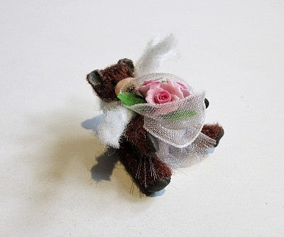 Bamse m/ roser