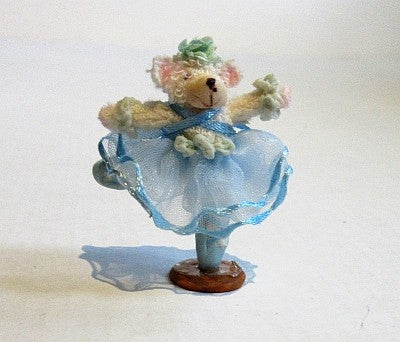 Bamse ballarina i lyseblå