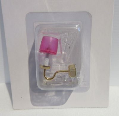 Væglampe m/rosa skærm