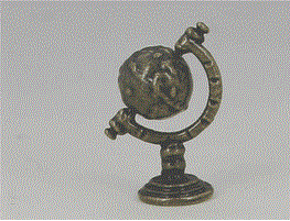 Globus, bronze
