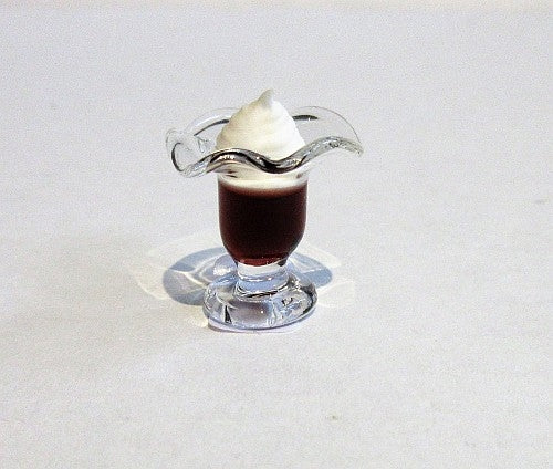 Irish coffee i glas