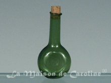 Glas karaffel m/ korkprop