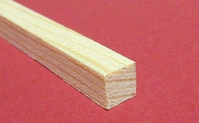 Bjælke 50 x 0,8 x 0,8 cm