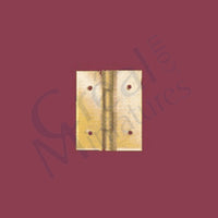 Hængsel, messing 4 stk.