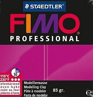 Fimo Proffessionel,  ren magenta, 85 gr.