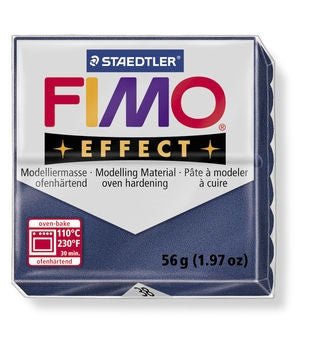 Fimo effect safir blå 56 g.