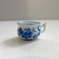Potte, porcelæn blå blomst