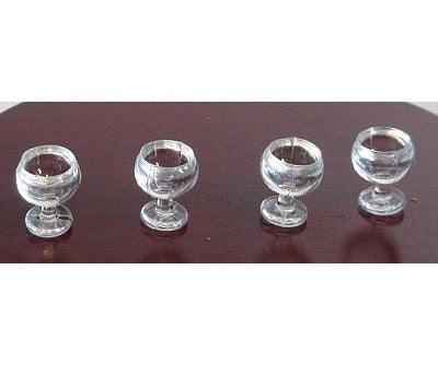 Likørglas 4 stk. plast