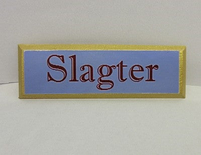 Butiksskilt, Slagter