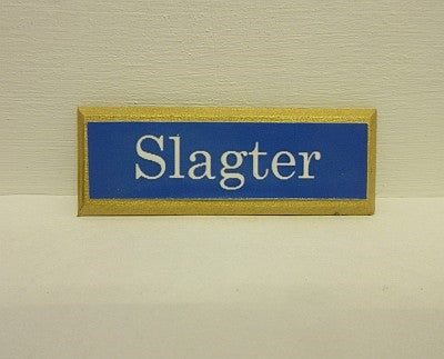 Butiksskilt, Slagter