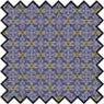 The gathering blue 100 % silke