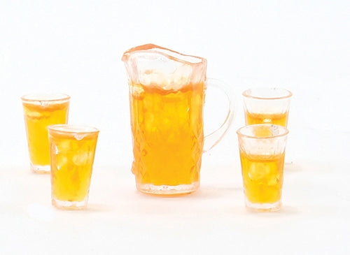 Is the kande + 4 glas , plastik