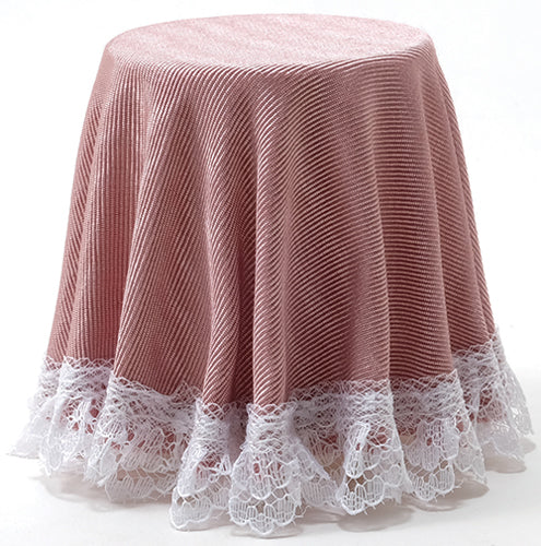 Bord m/ rosa skørt