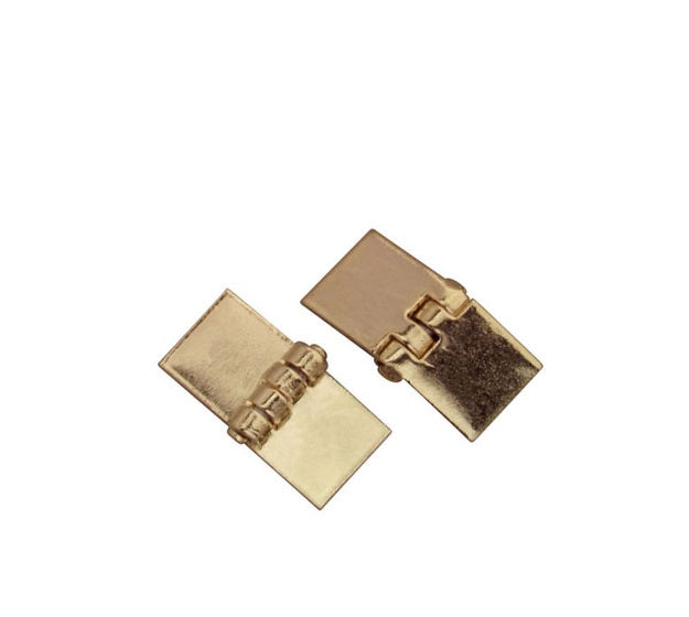 Hængsler 4 stk.  1,0 x 0,5 cm