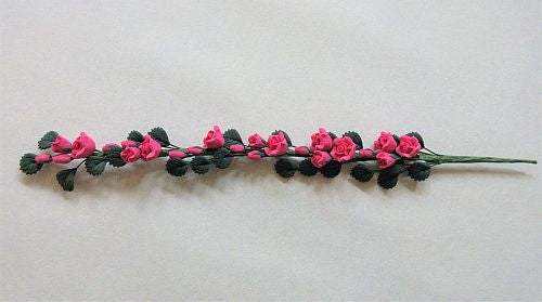 Rosen ranke, mørk pink