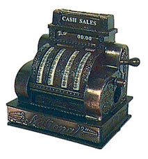Kasseapparat,  antik metal