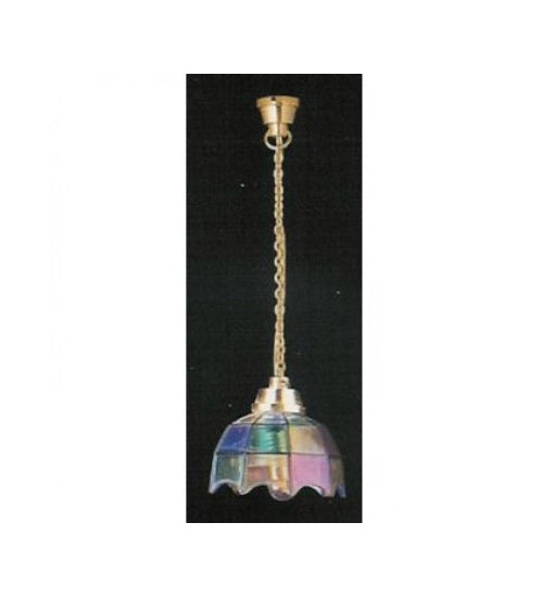 Loftlampe Tiffany, kulørt ( lille )