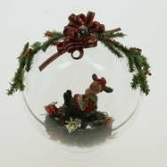 Christmas-ball med ( krans m/ pynt ) KIT