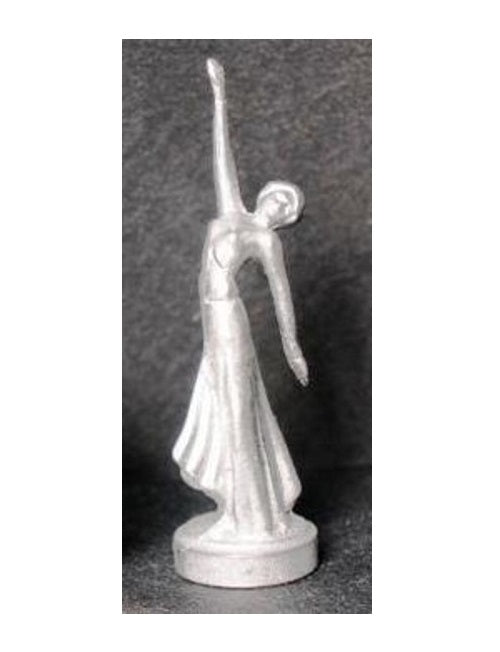 Art Decco Figur, metal