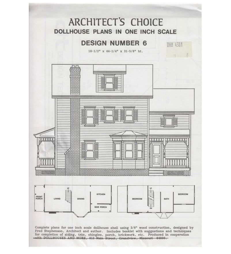 Byggeplan 1:12 Architect´s Choice, Design nr.  6