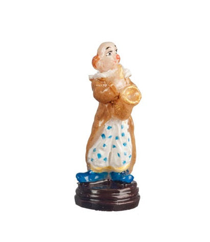 Figur, klovn m/saxophone