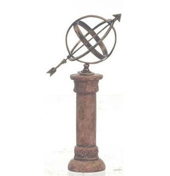 Solur, bronze på granit- pedestal