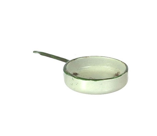 Stegepande, beige emalje