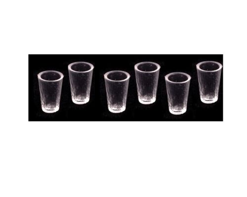 Vandglas 6 stk. plast