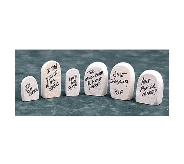 Tombstones 6 stk.