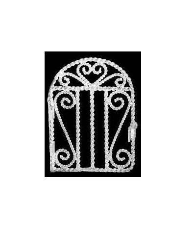 Espalier, hvid metal