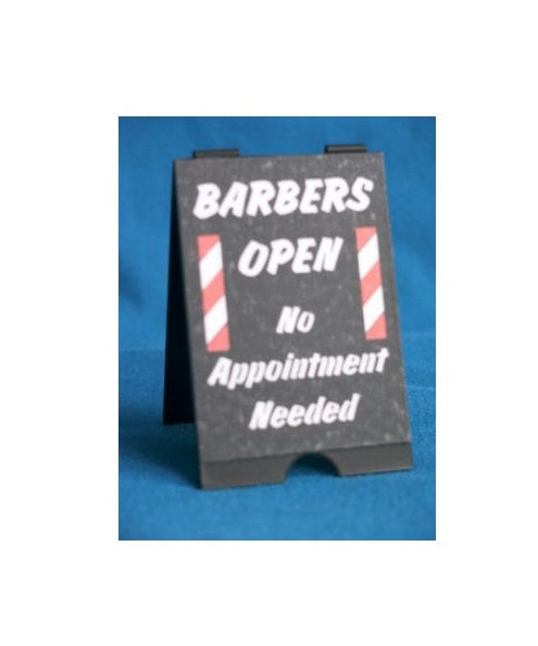 Reklame rytter ,, Barber "