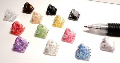 Hair bulldog clips 2 stk.