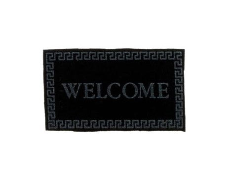 Welcome måtte sort