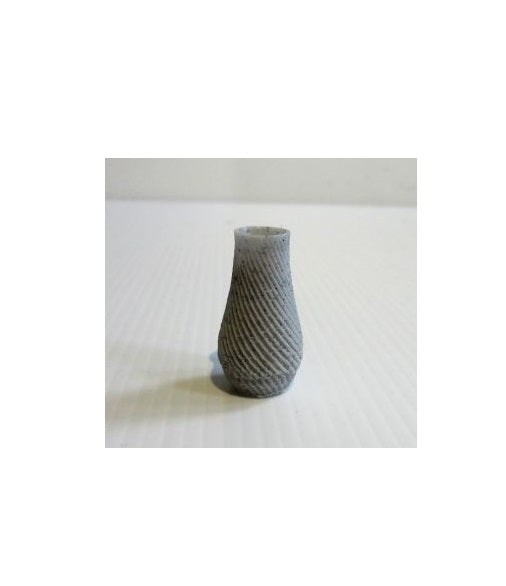 Vase grå kunststof