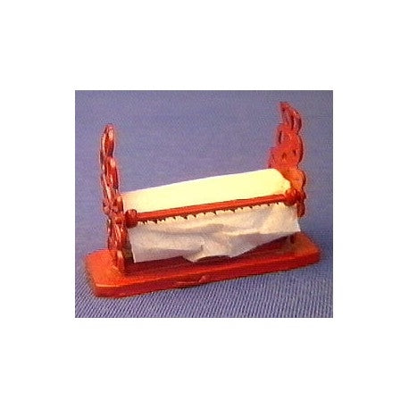 Metal-holder til papir, rød