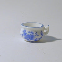 Natpotte m/ blå blomster