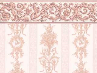 Symphony stripe - Eisenharht / rosa,