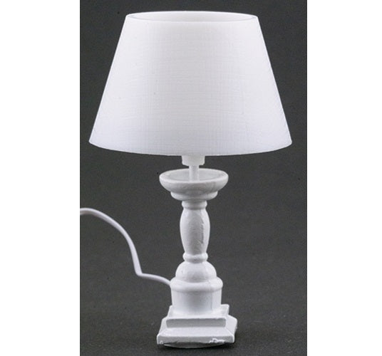 Bordlampe ,,Farmhouse" hvid