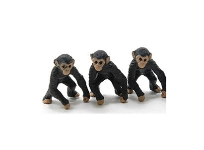 Chimpanse, gummi pr. stk.