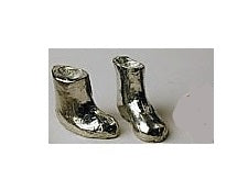 Gummistøvler, metal, brand Wellington