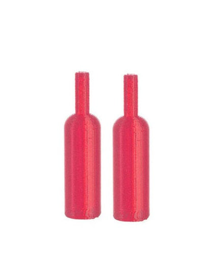 Vinflasker magnum rød 2 stk.