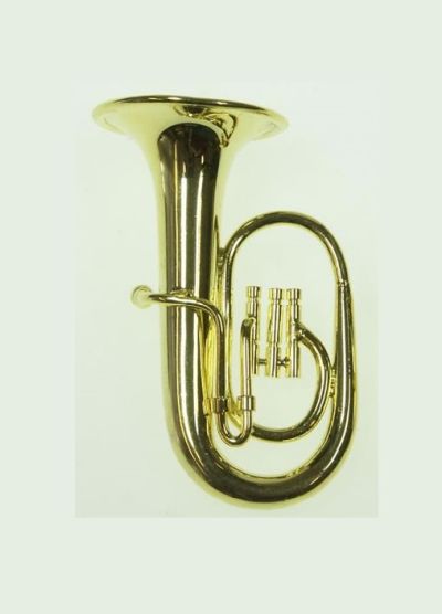Baritone tuba messing