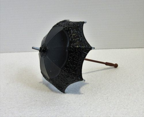 Parasol sort træ / plast