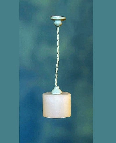 Loftslampe Cylinder, hvid